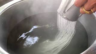 Thai Rice Flour Noodles Recipe [upl. by Mesics]