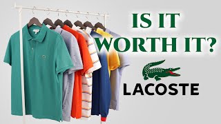 Lacoste Polo Shirt Is It Worth It InDepth Review [upl. by Ailekat]