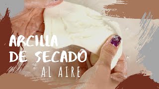 DIY Arcilla de secado al aire casera [upl. by Coltson]