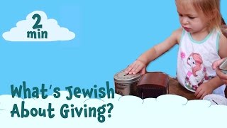 What Is Jewish About Giving An Intro to Tzedakah for Parents [upl. by Brandais]