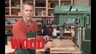 Drill Press Basics  WOOD [upl. by Anaitak545]