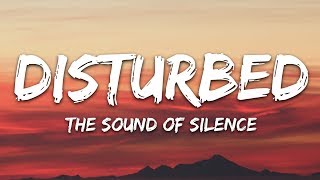 Disturbed  The Sound Of Silence Lyrics [upl. by Leamiba]