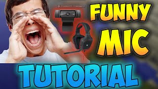 How to do EARRAPE mic Funny Mic Tutorial [upl. by Llemert]