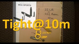 MCA Sports Chamber Adapter 22LR in 222 Remington [upl. by Shoemaker]