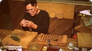 Cuban master shows how to roll a cigar Old World style preindustrial revolution [upl. by Eceinart]