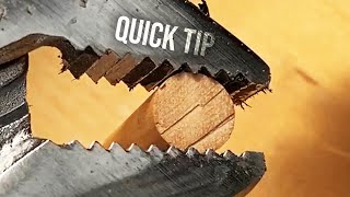 Making Fluted Dowel Pins with Pliers [upl. by Purcell]