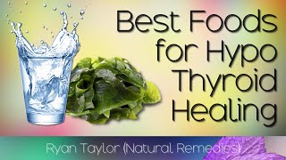 Foods for Hypothyroidism Underactive Thyroid [upl. by Eigriv]