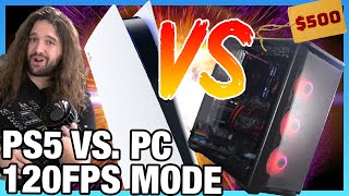 PlayStation 5 120FPS Mode vs PC 120FPS Benchmarks amp Graphics Quality Comparison [upl. by Einon]