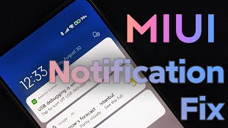 How to Fix Notification Issue on MIUI China [upl. by Clyde265]