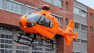 Hubschrauber Landung und Start in Wuppertal [upl. by Fasa]