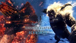 MHW Iceborne  Raging Brachydios amp Furious Rajang [upl. by Driscoll]