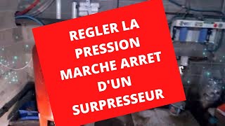 🏡Comment régler la pression marche arrêt dun surpresseur  How to adjust the pressure switch [upl. by Nido]