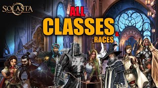 All Classes amp Races in Solasta Crown of the Magister  Explained [upl. by Lightfoot]