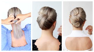 😍 12 EASY DIY Elegant Hairstyles Compilation 😍 Hairstyle Transformations [upl. by Kendell]