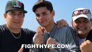 RYAN GARCIA JOINS CANELOS TEAM NAMES EDDIE REYNOSO AS NEW HEAD TRAINER [upl. by Ebehp]