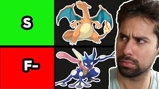 I Ranked EVERY Starter Pokemon [upl. by Rengaw814]