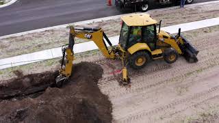 Cat® 420 XE Backhoe Loader Overview North America [upl. by Adnwahsat]