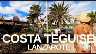 4K Virtual Tour of Costa Teguise Lanzarote what to see in one day [upl. by Dottie]