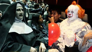 FUNNIEST Scare Pranks COMPILATION  Pennywise VS Valak Whos Scarier [upl. by Akin360]