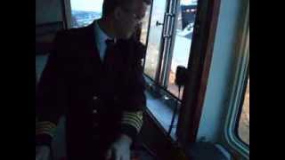 MS Vesterålen Hurtigruten Advanced ship handling Captain Klodiussen [upl. by Yevrah]