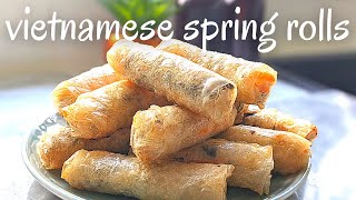 Air Fry Vietnamese Spring Rolls  Gluten Dairy amp Soy Free [upl. by Jezreel842]