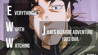 Everything Worth Watching in the 1993 JoJos Bizarre Adventure OVA Part 1 [upl. by Imelida]