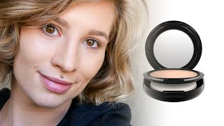 Mac Studio Fix Powder Plus Foundation Review  Professional Technique on How to Use It [upl. by Eseryt]