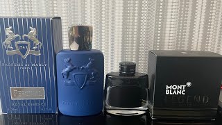 PARFUMS DE MARLY PERCIVAL VS MONTBLANC LEGEND EDP [upl. by Ragse474]