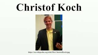 Christof Koch [upl. by Aisital]