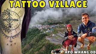 PHILIPPINES TATTOO VILLAGE  I Visited Apo Whang Od Buscalan [upl. by Anyar]