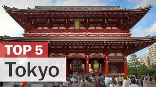 Top 5 Things to do in Tokyo [upl. by Nodnarg209]