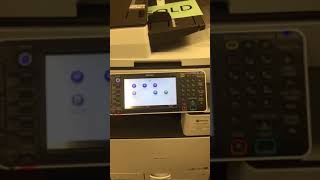 Finding the IP Address on your Ricoh [upl. by Basir689]