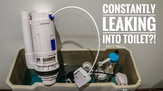 How To Replace A Dual Flush Toilet Siphon [upl. by Enilav]