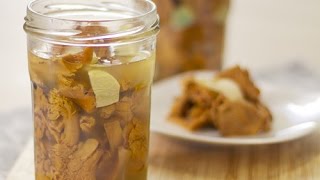 Girolles au vinaigre conserves [upl. by Glynnis]