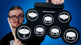 Digital Electronic Drum Kit  LOOTd Unboxing [upl. by Aerdno]