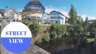 STREET VIEW Baiersbronn in Black Forest in GERMANY [upl. by Helve209]