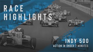 2021 Race Highlights  Indianapolis 500 [upl. by Nnylecoj54]