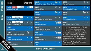 060 SNCB EMMA  Liège Guillemins  Luik Guillemins FR [upl. by Halbeib]