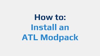 How to Install an ATL Modpack [upl. by Anirtac913]