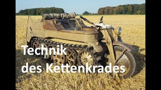 NSU Kettenkrad HK 101  Technik  Halbkettenfahrzeug der Wehrmacht [upl. by Camp]