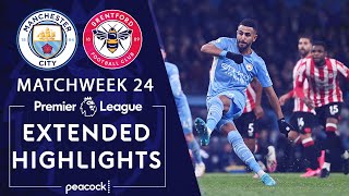 Manchester City v Brentford  PREMIER LEAGUE HIGHLIGHTS  292022  NBC Sports [upl. by Dorrej80]