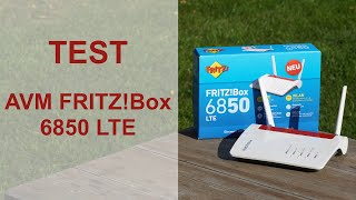 Test AVM Fritzbox 6850 LTE Router [upl. by Omocaig]