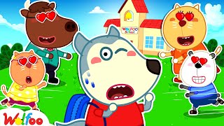 Everyone in School Loves Wolfoo  Wolfoo Kids Stories About School 🤩 WolfooCanadaKidsCartoon [upl. by Segal]