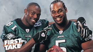 First Take reacts to Donovan McNabb calling out Terrell Owens [upl. by Zobe647]