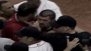 Alex Rodriguez Jason Varitek spark brawl at Fenway Park [upl. by Broome]