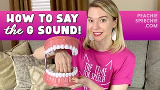 How to say the G sound by Peachie Speechie [upl. by Alocin]