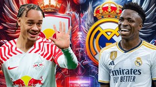 RB LEIPZIG VS REAL MADRID [upl. by Anayrb675]