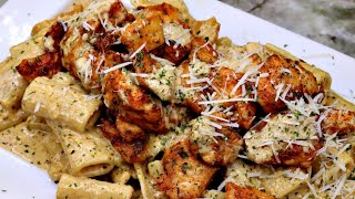 Creamy Pesto Chicken Pasta Recipe  30 Minute Meal [upl. by Aniuqal600]