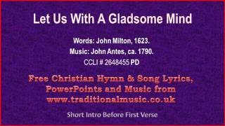 Let Us With A Gladsome Mindviola section  Hymn Lyrics amp Music [upl. by Brozak147]