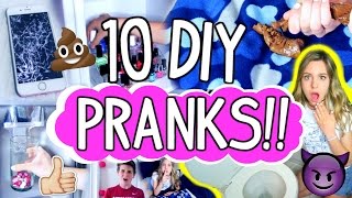 10 EPIC Pranks You NEED to Try  Sibling Prank Wars [upl. by Ecirtra]